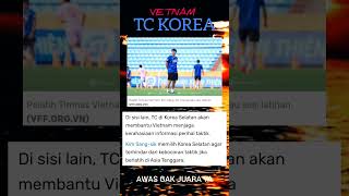 Vetnam TC Korea Taktik Biar Tidak Bocor 2024 football youtubeshorts live [upl. by Esiuol]