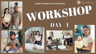 Photography Workshop For Newborn Baby  Newborn Baby Handling Tips  Amrit Ammu Photography [upl. by Hera]