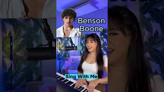 Benson Boone Songs Sing With Me bensonboone singalongwithme beautifulthings [upl. by Einnhoj]