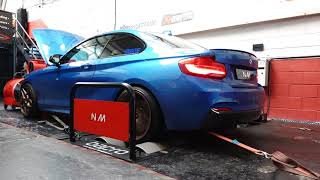 BMW M240i Stage 2 Tuning  FLAMING [upl. by Nart865]