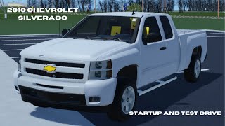 2010 Chevrolet Silverado  Startup and Test Drive  Roblox CKRP [upl. by Akiehsal]