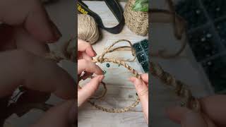 Handmade Green Dream Catcher 2 in 1 [upl. by Irovi]