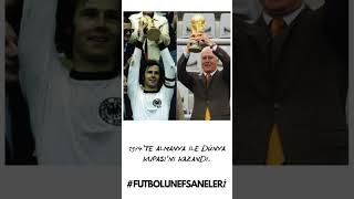 FUTBOLUN EFSANENELERİFRANZ BECKENBAUER shorts futbol fútbol football goals [upl. by Gable]