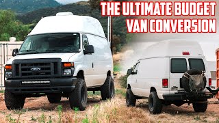 This cargo van conversion cost how much Crazy cheap option to a Sprinter van [upl. by Llaccm]