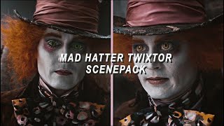 The Mad Hatter twixtor scenepack Alice In Wonderland1080p [upl. by Hephzibah167]