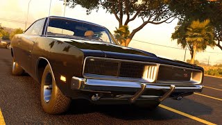 1969 Dodge Challenger RT Crew motorfest Freeroam  with Steering Wheel [upl. by Sulecram]