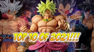 My Top 10 Dragon Ball Figures of 2021 [upl. by Nalahs]