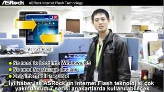 ASRock Internet Flash ile BIOS Güncelleme [upl. by Adnwahs]