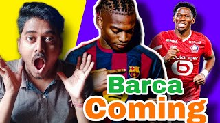 Raphael Leao amp Jonathan David to Barca [upl. by Searle]