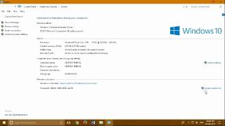 How to check system Properties WINDOWS 10 [upl. by Moon973]