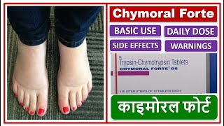 काइमोरल फोर्ट टैबलेट Chymoral Forte Tablet Use Dose Side effect Warning Trypsin amp chymotrypsin [upl. by Khano703]