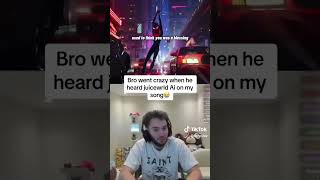 adin Ross react to juice wrld [upl. by Deedahs]