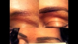 Eye Brows Tutorial Permanent Marker Edition [upl. by Elaval]