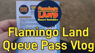 15 September Flamingo Land Queue Pass Ride Access Vlog 2024 [upl. by Gwennie]