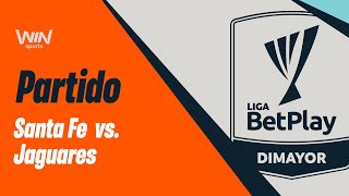 INDEPENDIENTE SANTA FE VS JAGUARES  LIGA BETPLAY DIMAYOR 20242  FECHA 19 [upl. by Meeks]