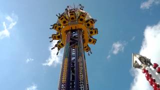 Super Shot drop ride at the York Fair 982013 [upl. by Delacourt]