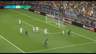 Paris SaintGermain vs SM Caen  Ligue 1  Journée 01  12 Août 2018  PES 2018 [upl. by Annahsor]