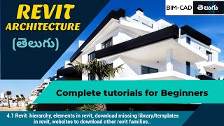 041 Must learn terms before starting REVIT elements in revit download missing librarytemplates [upl. by Redneval]