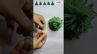 How to make Christmas Tree  DIY Christmas Tree🌲 shorts christmascrafts papercraft christmas [upl. by Hauhsoj]