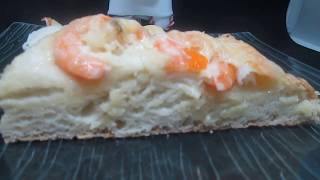 Pizza maison au surimi et crevettes [upl. by Algie]