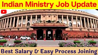 Delhi ministry department job  Central government departmental job [upl. by Terle]