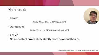 Fully Characterizing Lossy Catalytic Computation [upl. by Laughry352]