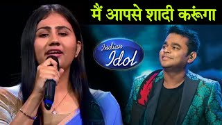 Adya Mishra latest Performance  Indian Idol 14 Adya mishra  A R Rahman New Song  Indian Idol 2023 [upl. by Rhianna484]