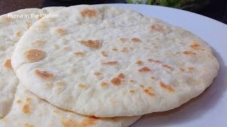 Pita Bread Recipe  Pita Bread Recipe Without Oven  Video Recipe by HUMA IN THE KITCHEN [upl. by Nitas747]