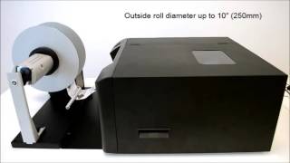 Label Rewinder for Primera LX2000 and LX900 Label Printers [upl. by Rohclem791]