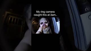 MY RING CAMERA CAUGHT THIS AT 3AMcreepy horrorshorts horrorgaming [upl. by Mabelle270]