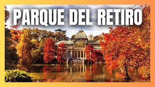 PARQUE DEL RETIRO Tour Virtual y Guía Turística en Madrid [upl. by Garvy940]