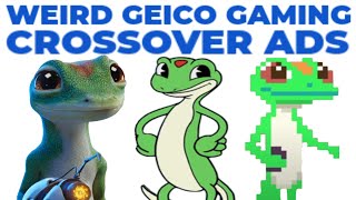 weird geico gaming crossover ads [upl. by Aretak]