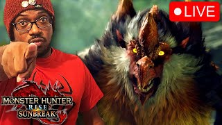 Just Made It Into Monster Hunter Rise Sunbreak DLC  PC Playthrough LIVE [upl. by Yroc515]