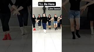 ILL Be Herelinedance youtubeshorts shortvideo [upl. by Hearn]