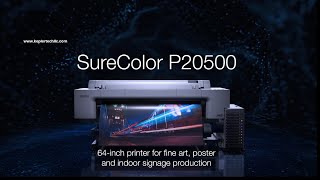 Epson SureColor SCP20500 The Ultimate 64Inch Large Format Printer for Professionals [upl. by Eneluqcaj]