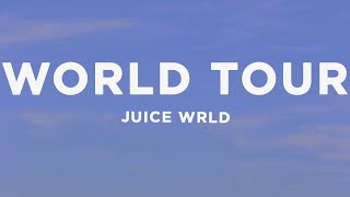 Juice WRLD  World Tour Aquafina Lyrics [upl. by Alliuqa]