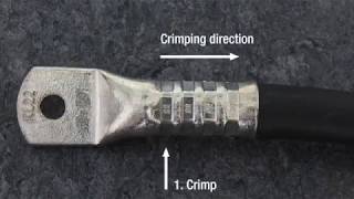 explainittomeklauke Subject correct crimping of cable lugs [upl. by Alpers]