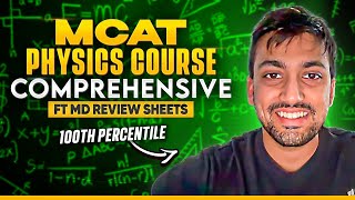 25 Hour MCAT Physics MCAT Course Comprehensive [upl. by Yasnil134]