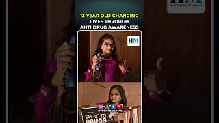 Taniya begum 13 year old changing lives through anti drug awareness  Hyderabad Mail latestnews [upl. by Veronique212]