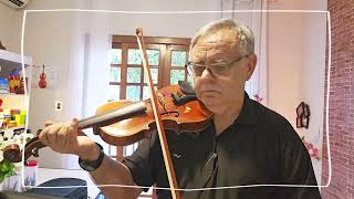 Ela não está aqui por Nelson Bissolotti no violino 🎻 cover [upl. by Rebel]