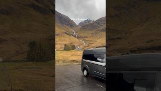 around scotland with views like this in a tiny cozy home on wheels 🚐 shorts vanlife [upl. by Merola]