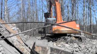 Dupont Building Demolition Hibbing MN [upl. by Mcculloch]