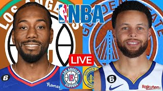 LIVE LOS ANGELES CLIPPERS vs GOLDEN STATE WARRIORS  NBA  PLAY BY PLAY  SCOREBOARD [upl. by Shu]