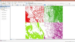 Unir lineas en ArcGIS unir curvas de nivel ríos nevados [upl. by Wye]