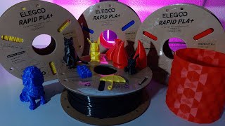 Review Filamentos Elegoo PLA Rapid PLA Estoque Brasileiro Do Aliexpress AliExpress [upl. by Ardnnek687]