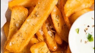 How to Make Crispy French Fries Recipe I Homemade Cheese Infused French Fries [upl. by Budworth]