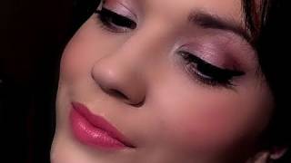 Valentines day Makeup Tutorial Pink and Flirty [upl. by Nottap]