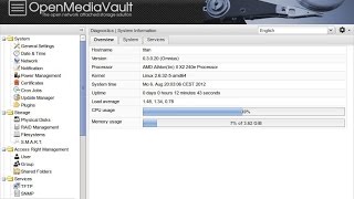 LINUX  8 Openmediavault  Un NAS fai da te [upl. by Torruella]