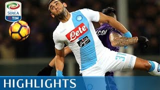 Fiorentina  Napoli  33  Highlights  Giornata 18  Serie A TIM 201617 [upl. by Ognimod]