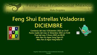 Feng Shui Diciembre  Curas Mensuales  Estrellas Voladoras Curas [upl. by Hoisch]